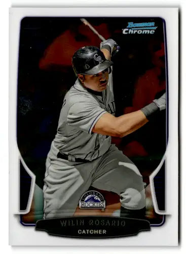 2013 Bowman Chrome #174 Wilin Rosario NM-MT Rockies ID:64015 - Baseball Card Single