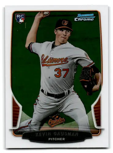 2013 Bowman Chrome #181 Kevin Gausman NM Near Mint RC Rookie Orioles ID:71977 - Baseball Card Single