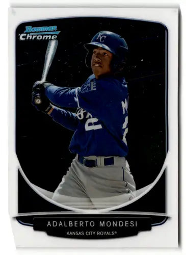 Original gloss Bowman Chrome Prospects BCP103 Adalberto Mondesi baseball card NM near mint image