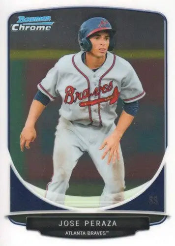 2013 Bowman Chrome Prospects #BCP36 Jose Peraza NM-MT Braves ID:62837 - Baseball Card Single
