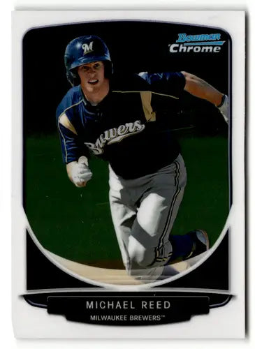 Michael Reed Bowman Chrome Prospects baseball card from 2013 Bowman Chrome NM Near Mint