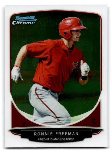 Original gloss Bowman Chrome Prospects BCP51 Ronnie Freeman baseball card NM-MT