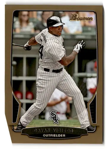 2013 Bowman Gold #110 Dayan Viciedo NM Near Mint White Sox ID:64292 - Baseball Card Single