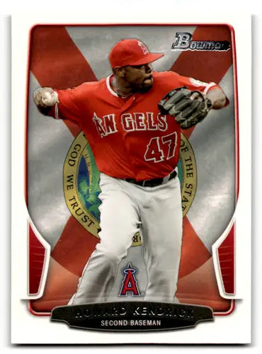 Bowman Hometown Howie Kendrick baseball trading card with original gloss Angels NM-MT