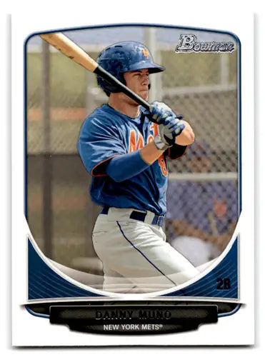 Baseball trading card featuring BP28 Danny Muno from Bowman Prospects Mets ID 72480