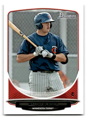 Baseball card featuring Matthew Koch from Bowman Prospects BP43 Matthew KOCH NM-MT Twins ID 72256