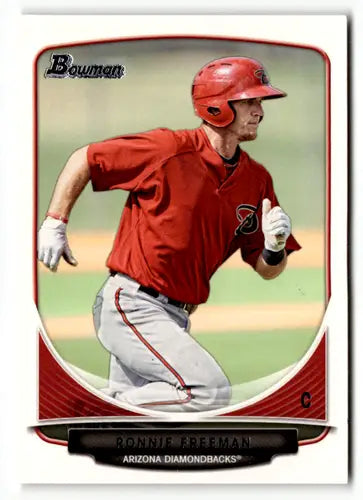 2013 Bowman Prospects #BP51 Ronnie Freeman NM Near Mint Diamondbacks ID:52035 - Baseball Card Single