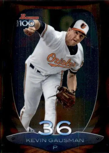 2013 Bowman Top 100 Prospects #BTP-36 Kevin Gausman NM-MT Orioles ID:72031 - Baseball Card Single
