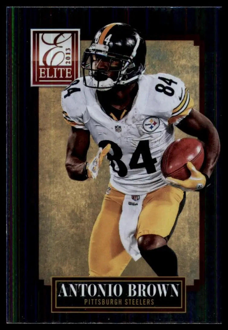 2013 Panini Elite - Antonio Brown #77 - Football Card Single