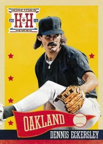 2013 Panini Hometown Heroes #16 Dennis Eckersley NM-MT ID:5985 ID:5985 - Baseball Card Single