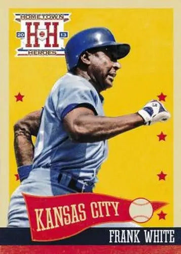 2013 Panini Hometown Heroes #20 Frank White NM-MT Royals ID:5989 ID:5989 - Baseball Card Single