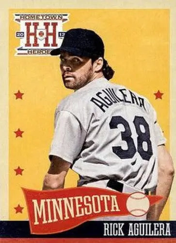 2013 Panini Hometown Heroes #23 Rick Aguilera NM-MT Twins ID:5992 ID:5992 - Baseball Card Single