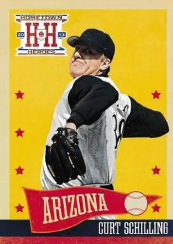 2013 Panini Hometown Heroes #52 Curt Schilling NM-MT Diamondbacks - Baseball Card Single