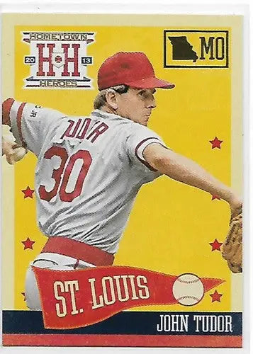 2013 Panini Hometown Heroes State Parallels #31 John Tudor NM-MT Cardina ID:5962 - Baseball Card Single