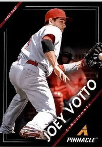 Original gloss image of Joey Votto NMMT in Cincinnati Reds uniform from Panini Pinnacle