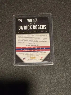 2013 Panini Playbook #121 Da’Rick Rogers Blue #/49 - Football Card Single