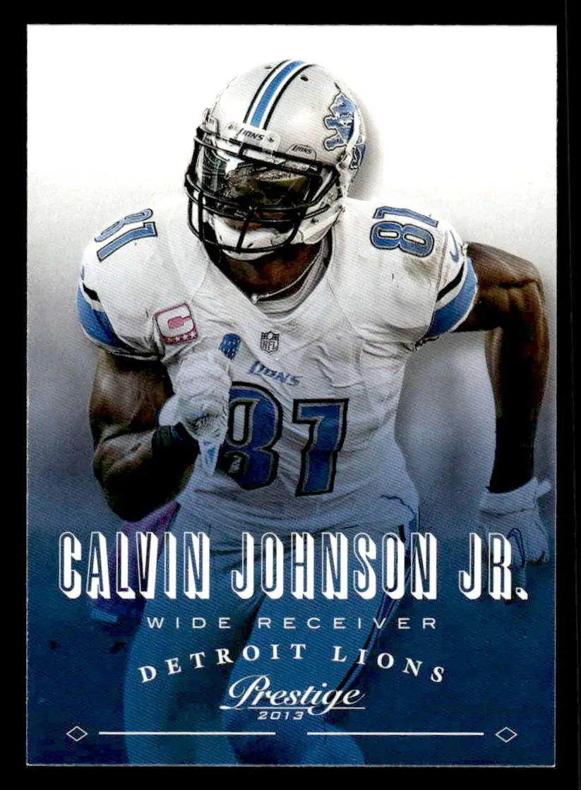 2013 Panini Prestige #65 Calvin Johnson - Football Card Single