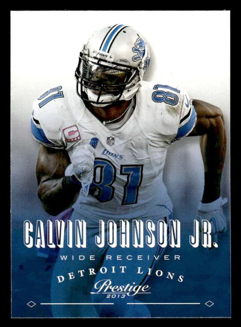 2013 Panini Prestige #65 Calvin Johnson - Football Card Single