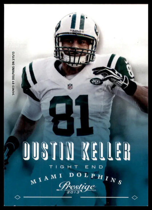 2013 Panini Prestige Dustin Keller 105 Miami Dolphins NM - Football Card Single