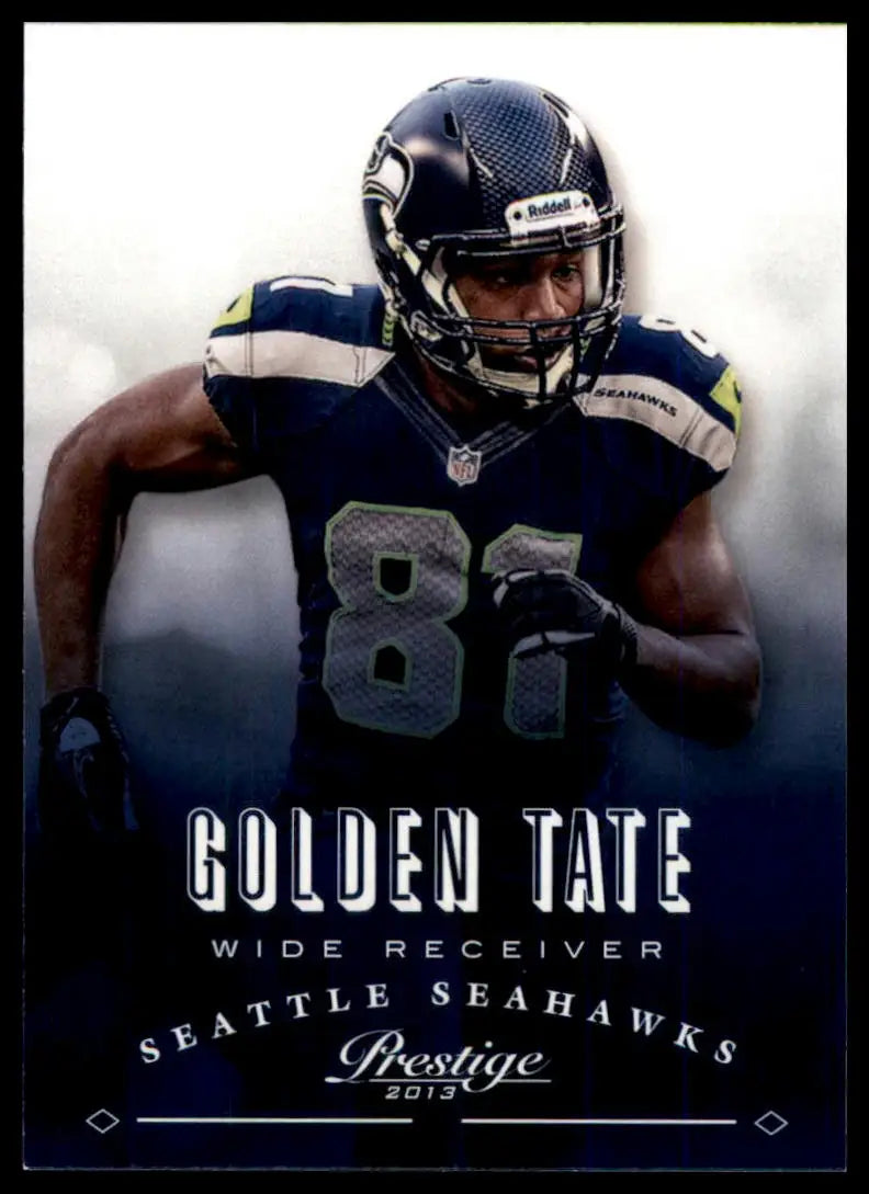 2013 Panini Prestige Golden Tate 178 Seattle Seahawks NM - Football Card Single