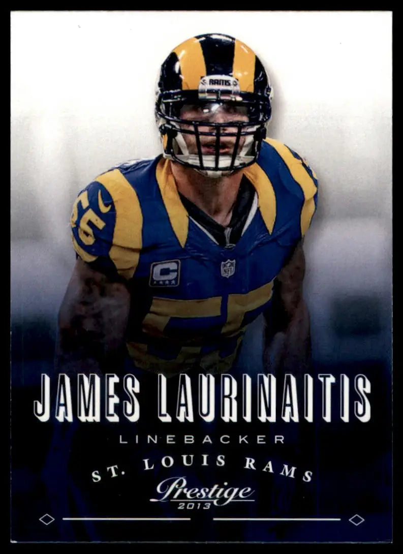 2013 Panini Prestige James Laurinaitis 163 St. Louis Rams NM - Football Card Single