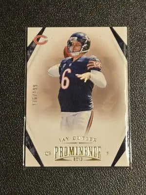 2013 Panini Prominence #17 Jay Cutler Gold #/199 - Football Card Single