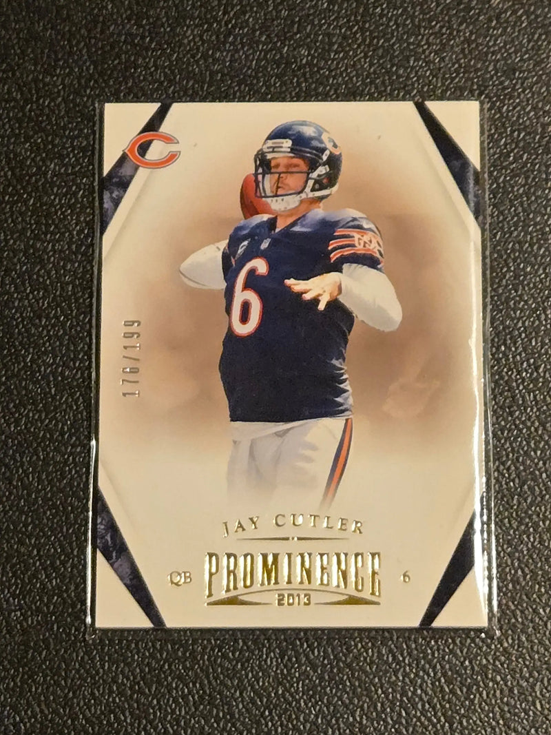 2013 Panini Prominence #17 Jay Cutler Gold #/199 - Football Card Single