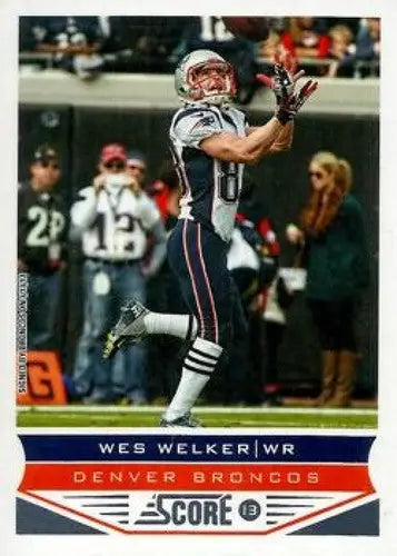 2013 Panini Score #65 Wes Welker NM-MT Broncos ID:4697 - Football Card Single
