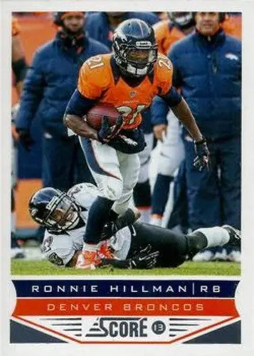 2013 Panini Score #66 Ronnie Hillman NM-MT Broncos ID:4698 - Football Card Single