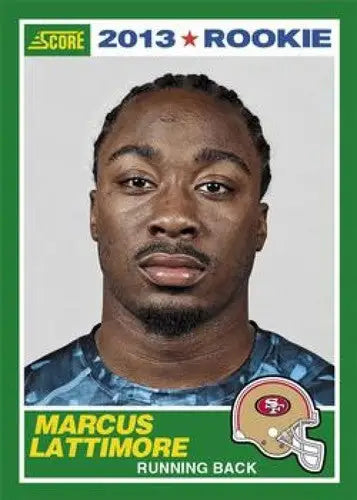 2013 Panini Score Rookie #397 Marcus Lattimore NM-MT RC Rookie 49ers ID:4746 - Football Card Single