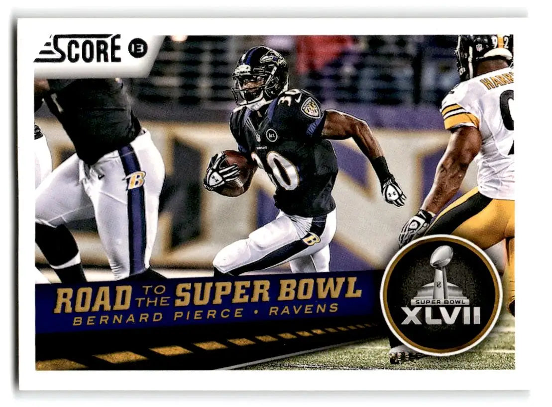 2013 Score #258 Bernard Pierce - Football Card Single