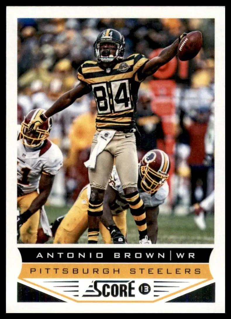 2013 Score - Antonio Brown #167 - Football Card Single