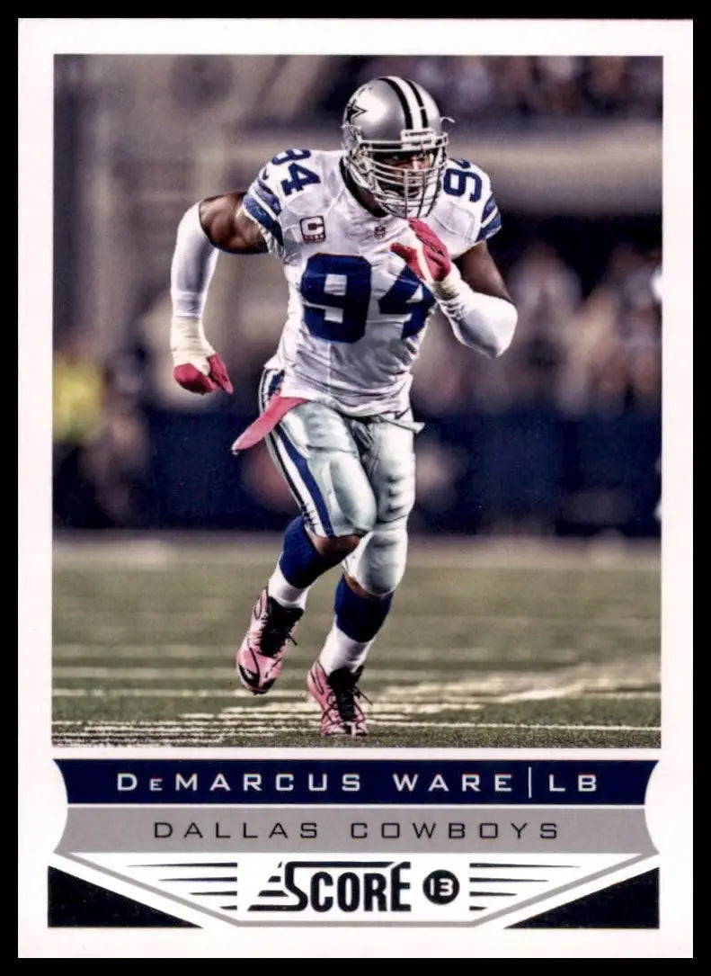 2013 Score DeMarcus Ware #60 Dallas Cowboys Football Card NFL Sports - Football Card Single