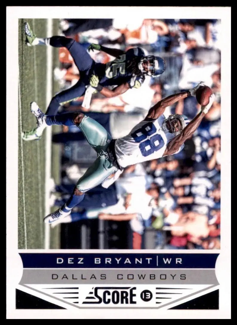 2013 Score Dez Bryant #55 Dallas Cowboys Football Card NFL Sports - Football Card Single