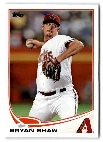 Original gloss Bryan Shaw baseball card NM-MT from 2013 Topps #101 Diamondbacks