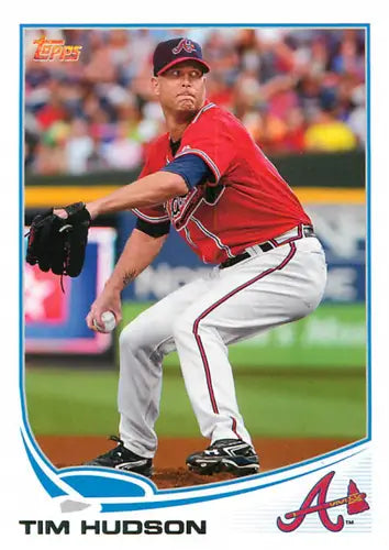 2013 Topps #115 Tim Hudson NM-MT Braves - Baseball Card Single