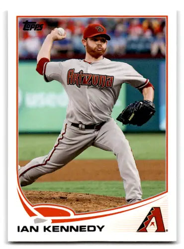 Original gloss Ian Kennedy baseball card 2013 Topps NM-MT Diamondbacks ID 72274