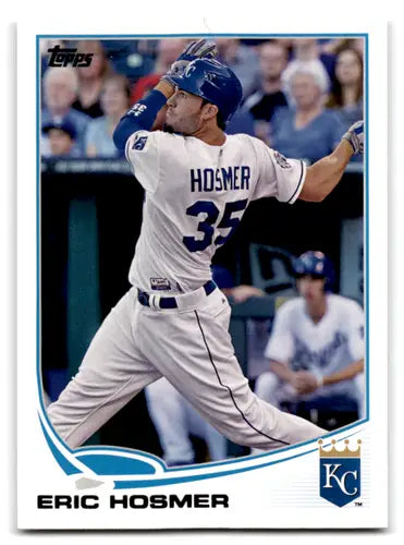 Original gloss 135a Eric Hosmer baseball card from 2013 Topps Royals set