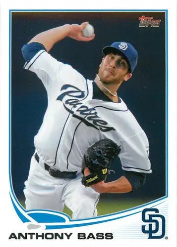 2013 Topps #145 Anthony Bass NM-MT Padres - Baseball Card Single