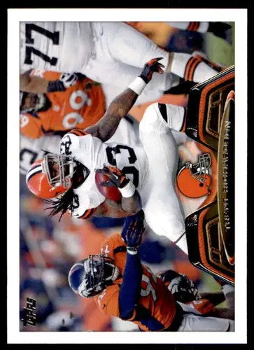 Original gloss football trading card of Trent Richardson NM-MT from 2013 Topps Browns