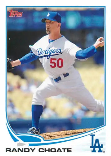 2013 Topps #182 Randy Choate NM-MT Dodgers - Baseball Card Single