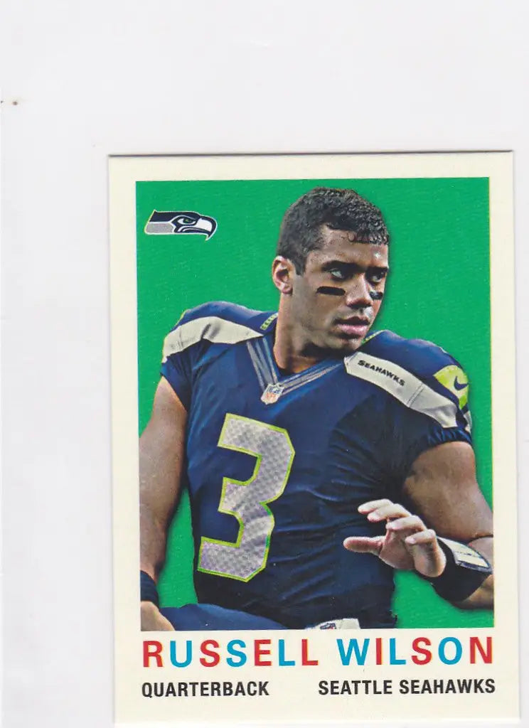 2013 Topps 1959 Mini #32 Russell Wilson Seattle Seahawks