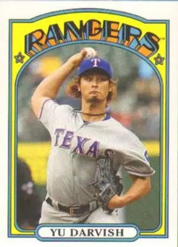 2013 Topps 1972 Topps Minis #TM-39 Yu Darvish NM-MT Rangers ID:70839 - Baseball Card Single