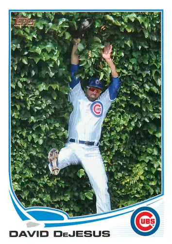 2013 Topps David DeJesus baseball card with original gloss NM-MT Cubs ID 71829