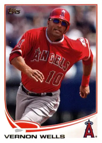 2013 Topps #210 Vernon Wells NM-MT Angels ID:60609 - Baseball Card Single