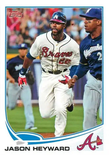 2013 Topps #222 Jason Heyward NM-MT Braves - Baseball Card Single