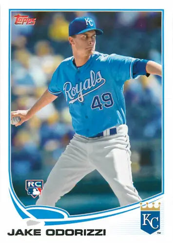 2013 Topps #232 Jake Odorizzi NM-MT Royals - Baseball Card Single