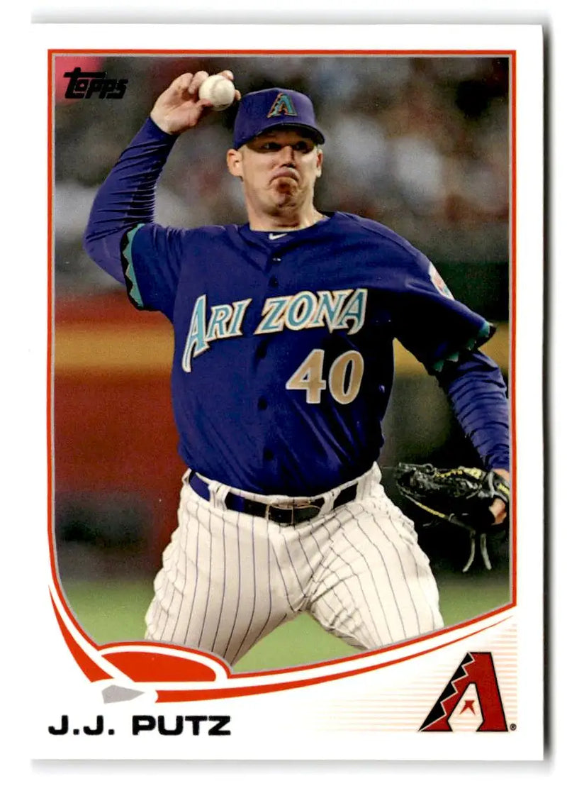 2013 Topps #240 J.J. Putz - Baseball Card Single
