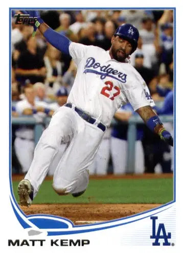 2013 Topps #242a Matt Kemp NM-MT Dodgers - Baseball Card Single