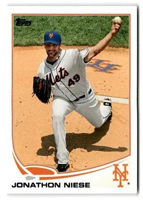 2013 Topps #250 Jonathon Niese - Baseball Card Single